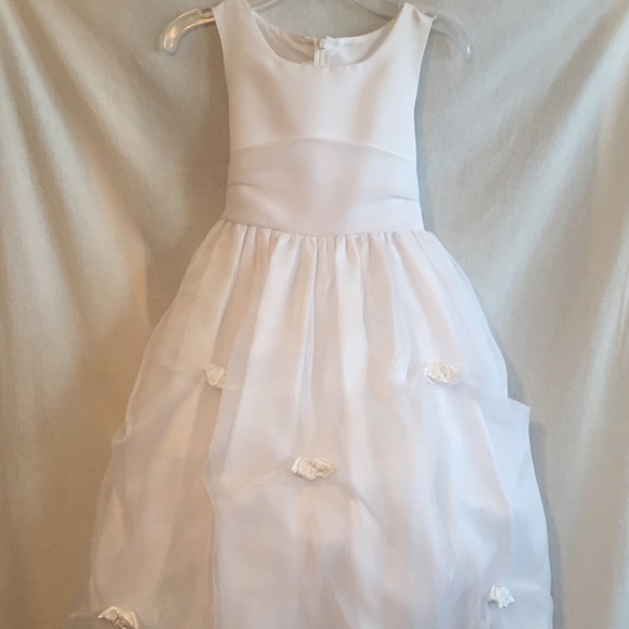 bonnie jean white dress